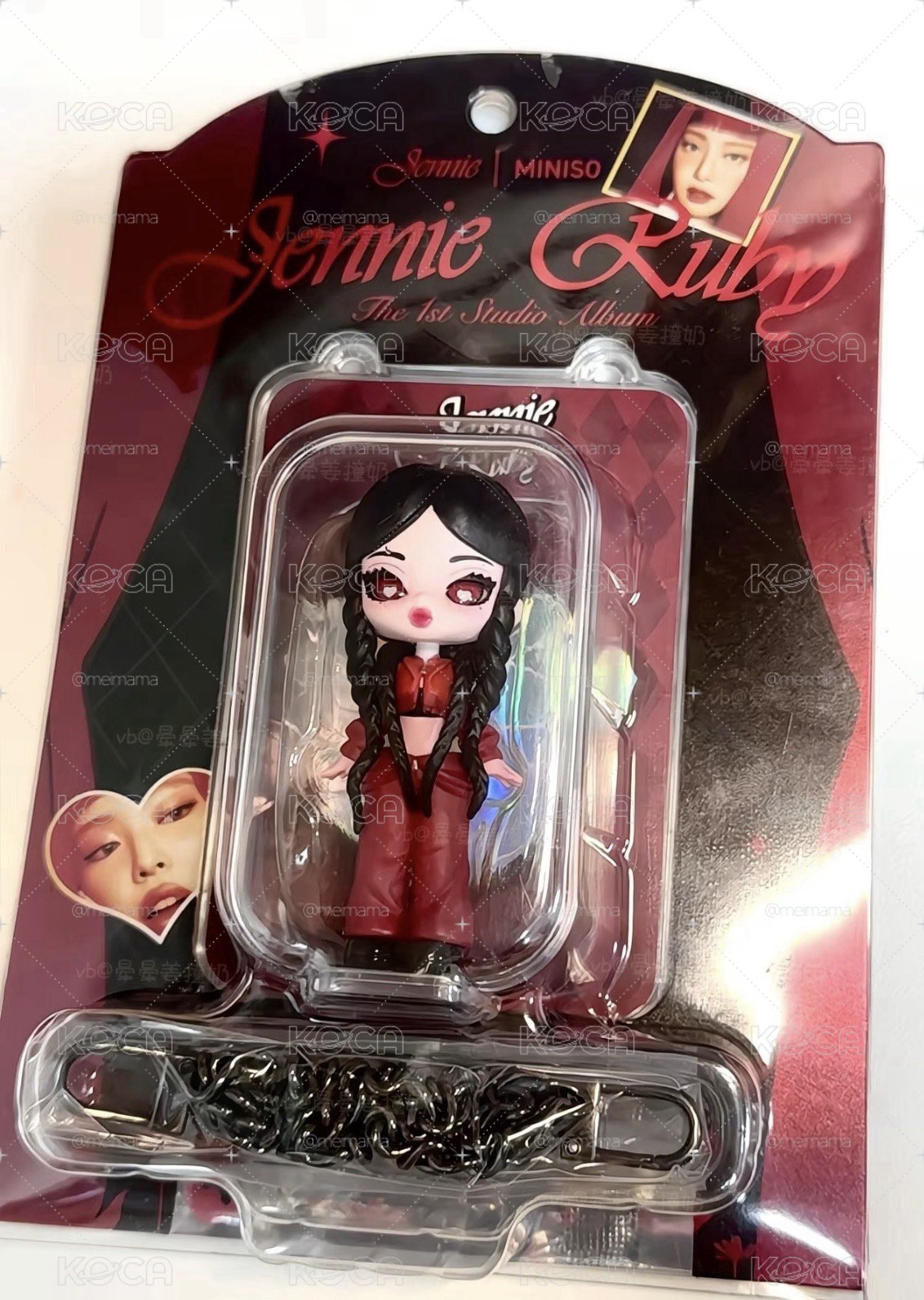MINISO Jennie 金珍妮 立體吊卡