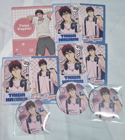 火神 紫原 粉西徽章、拍立得