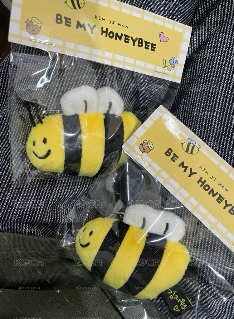 金智媛 限量周邊 小蜜蜂 掛飾 be my honeys 