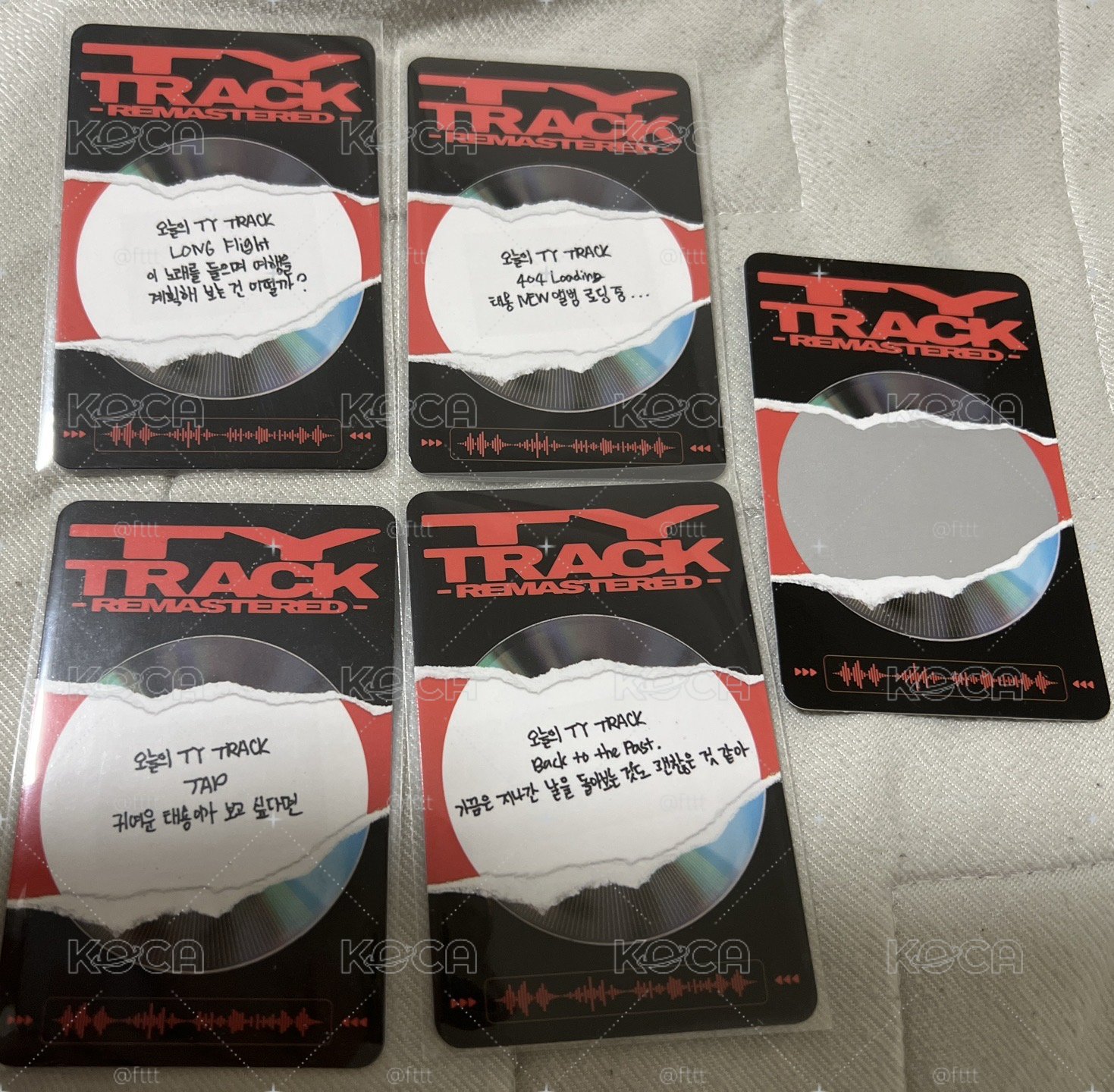 泰容 TY TRACK 隨機卡 刮刮卡