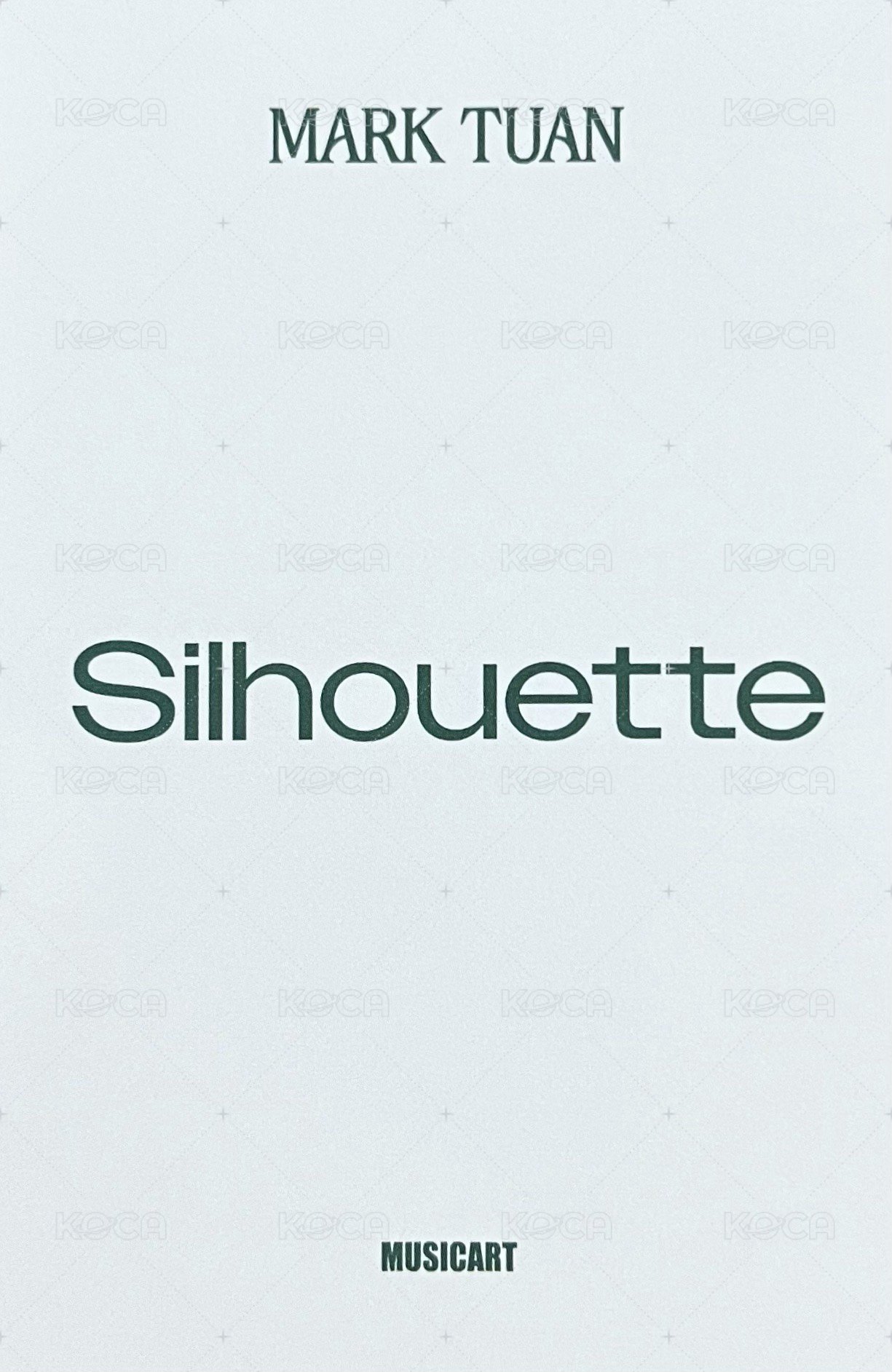 Silhouette ma 簽售卡 比耶馬克 背面