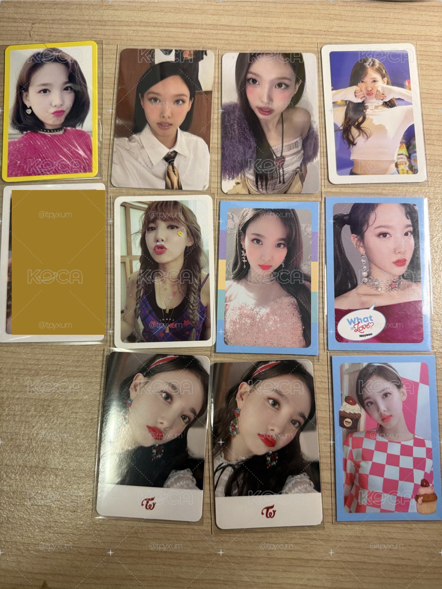 TWICE 娜璉小卡 不拆售