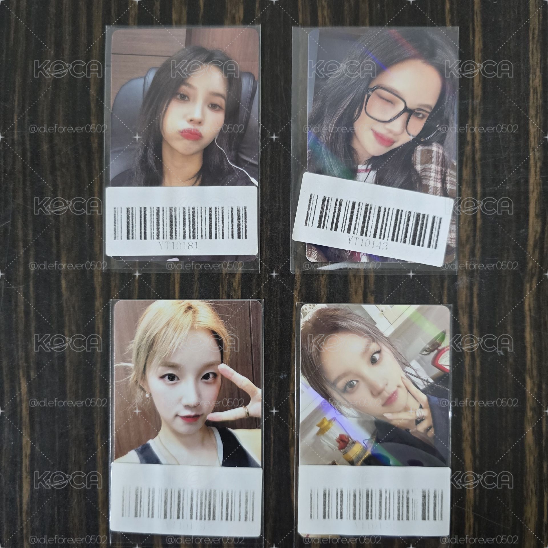 i-dle 迷六 I Feel KMS1.0 特典卡