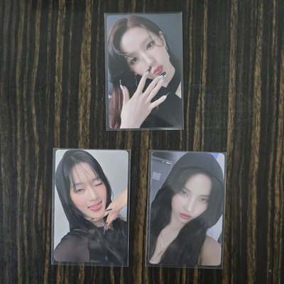 i-dle 正二 TWO 一直娛yzy3.0 特典卡