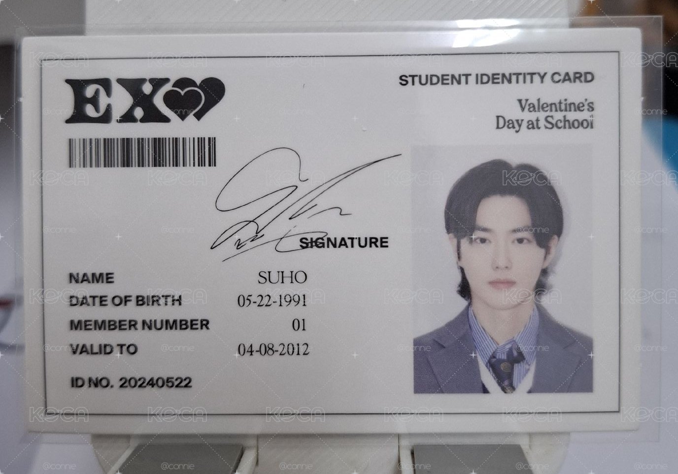24年曆 年曆卡 Suho