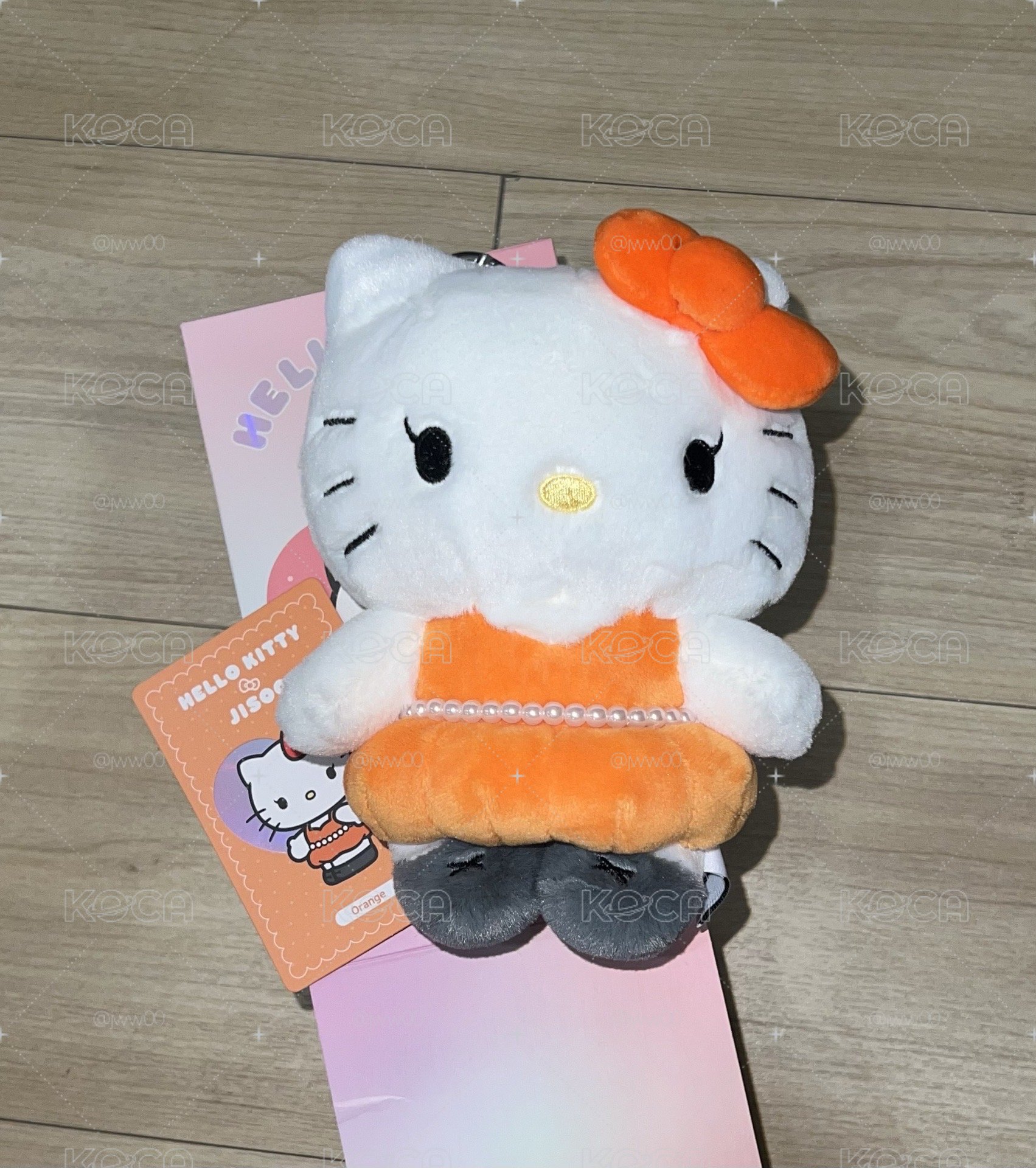 現貨｜JisooxHelloKitty吊飾-小橘