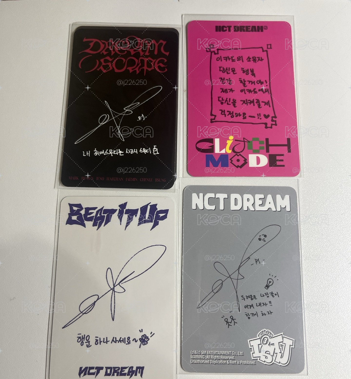 Nct dream 仁俊小卡