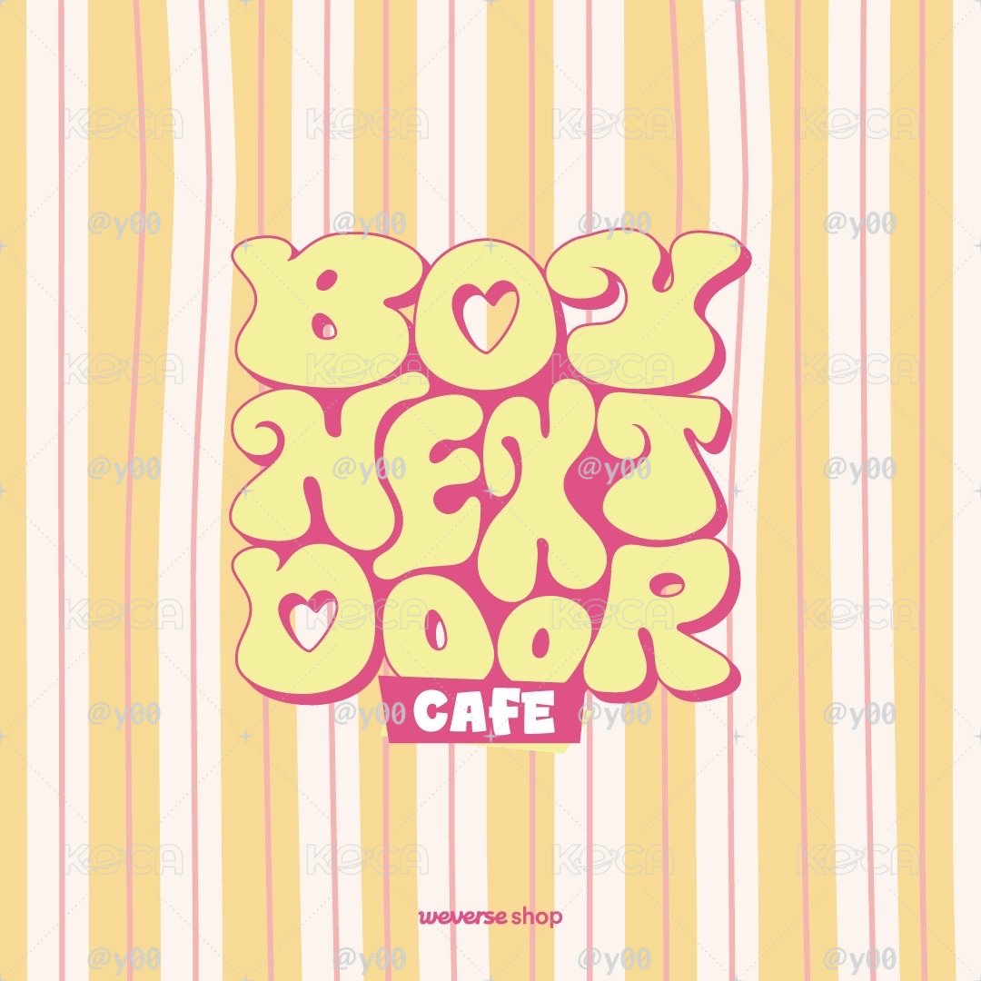 ⟡ BND ⟡ BOYNEXTDOOR CAFE ～ Sweet Lemonade ～ 線上代購