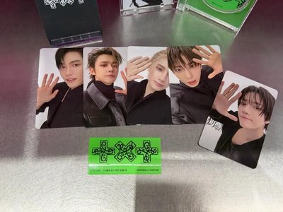 TXT 迷你八輯 照片卡盒 綠、黃版