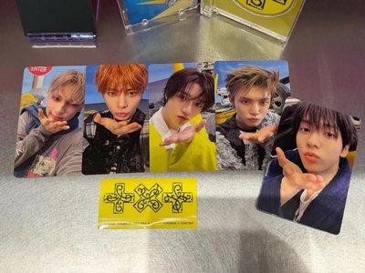 TXT 迷你八輯 照片卡盒 綠、黃版