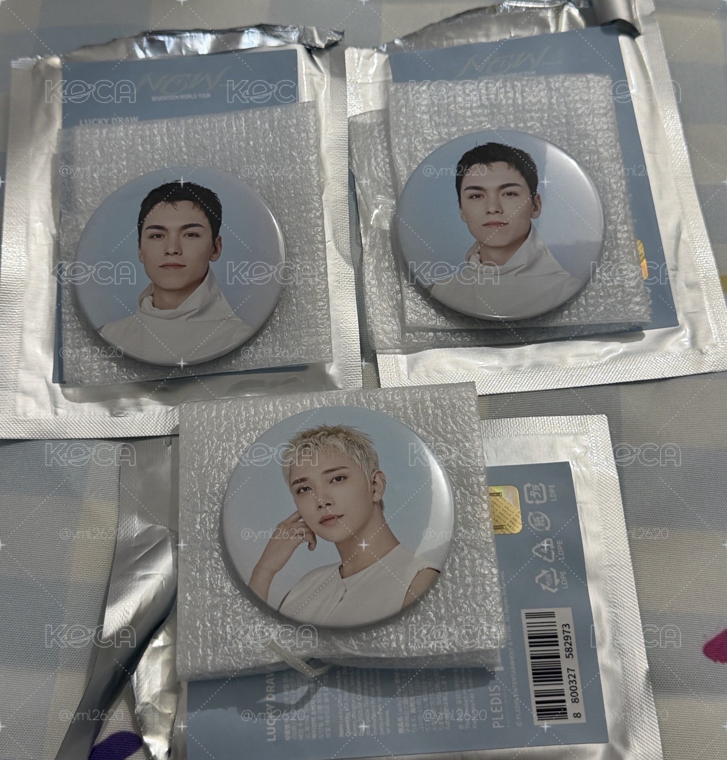 new_吧唧 Vernon 有2個（1組一起出）