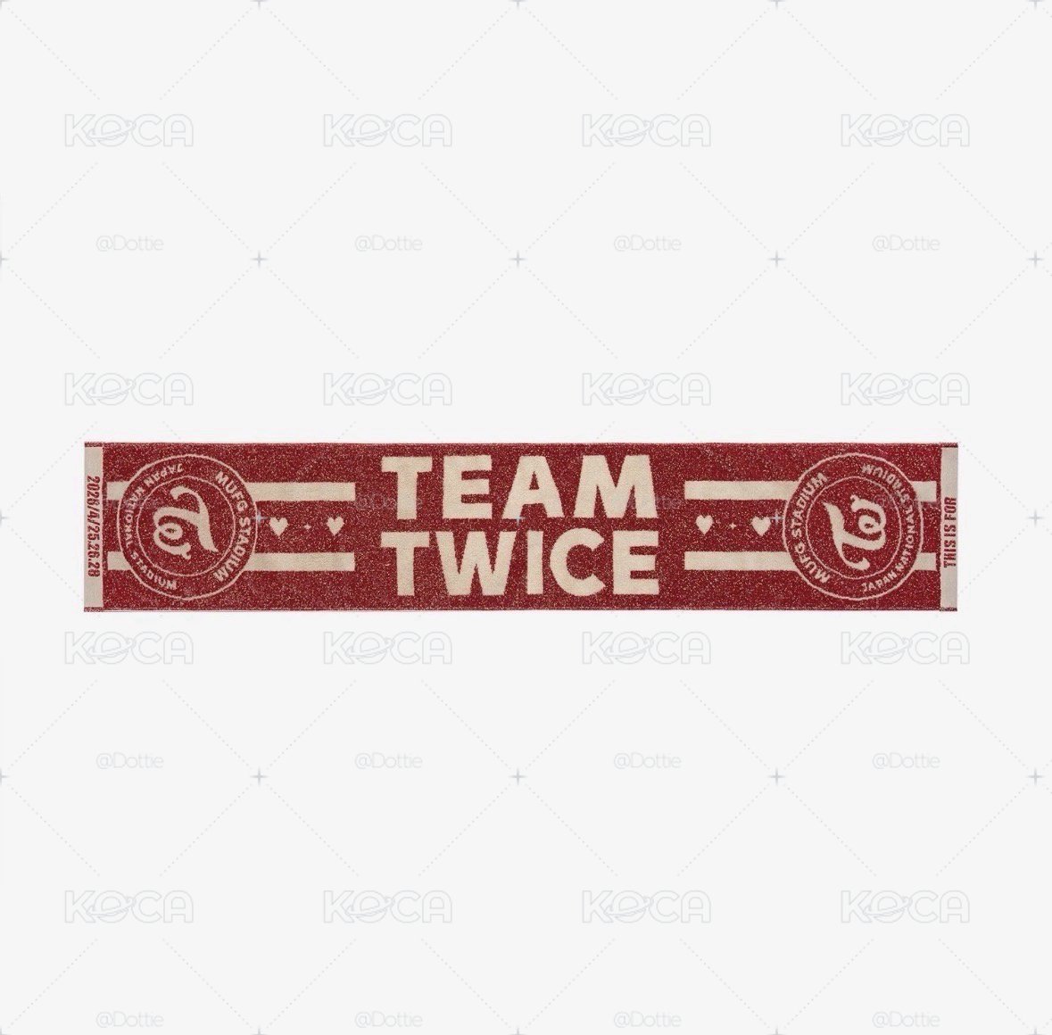TWICE《THIS IS FOR》新國立體育競技場毛巾