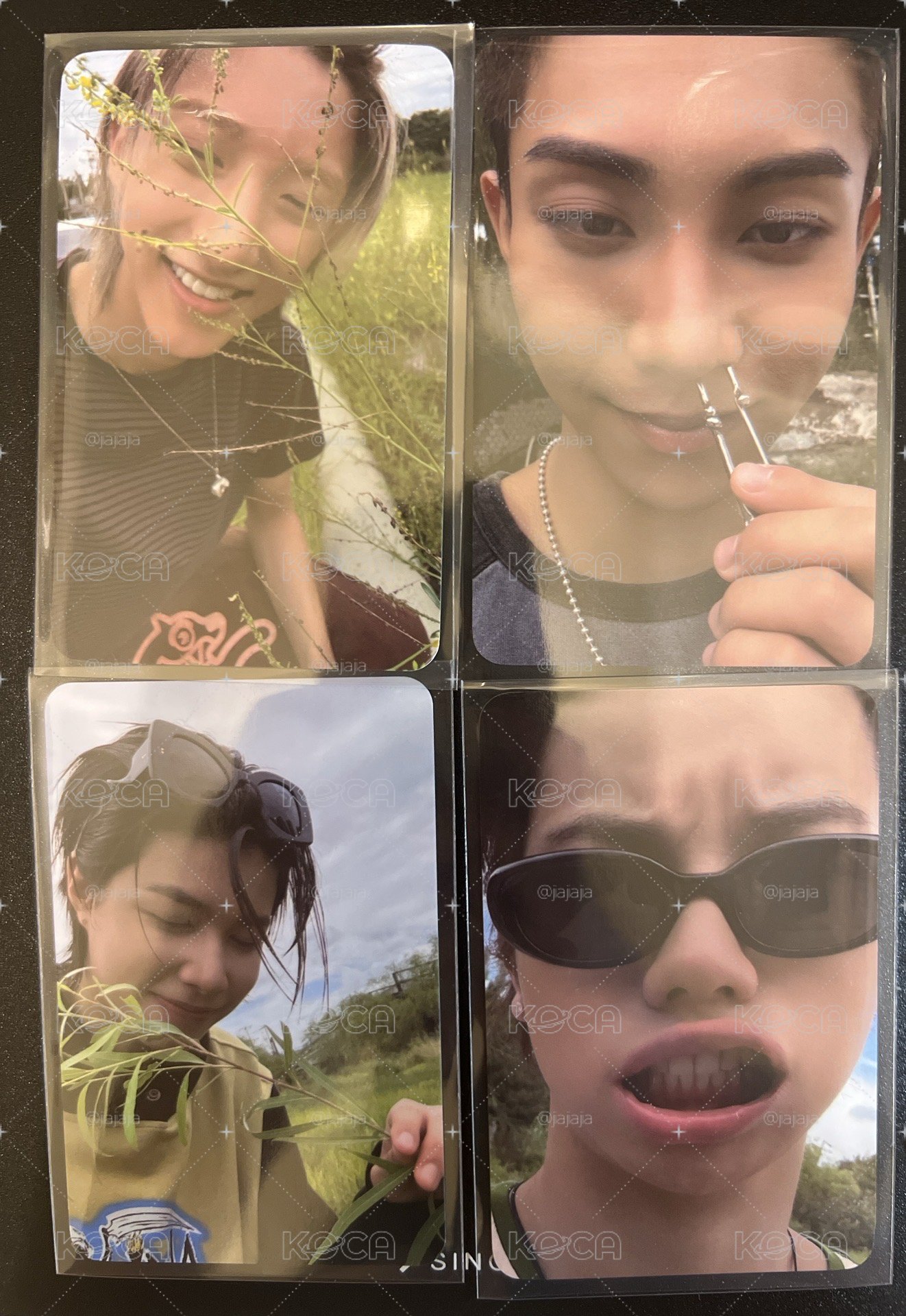 龍蝦貼紙書小卡～～