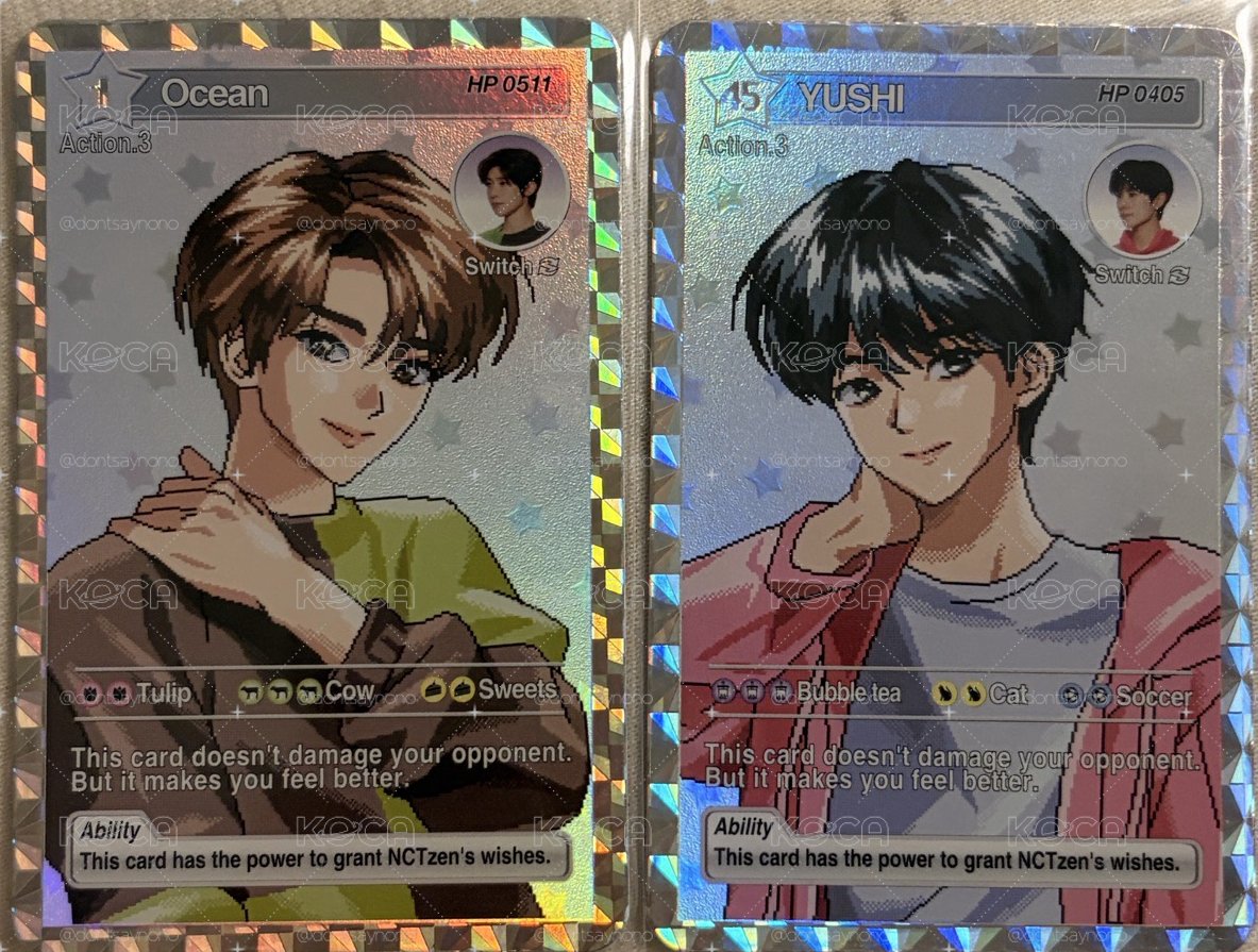 Login首爾 卡包特別閃卡 Sion+Yushi