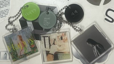 太妍 10週年展覽鑰匙圈吊飾