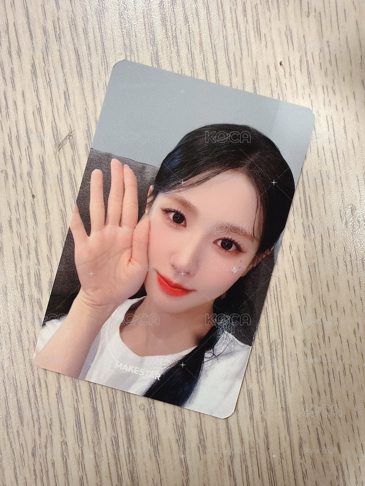 I feel ms 7.0 簽售卡 雙面卡 台北造型 曺薇娟Miyeon