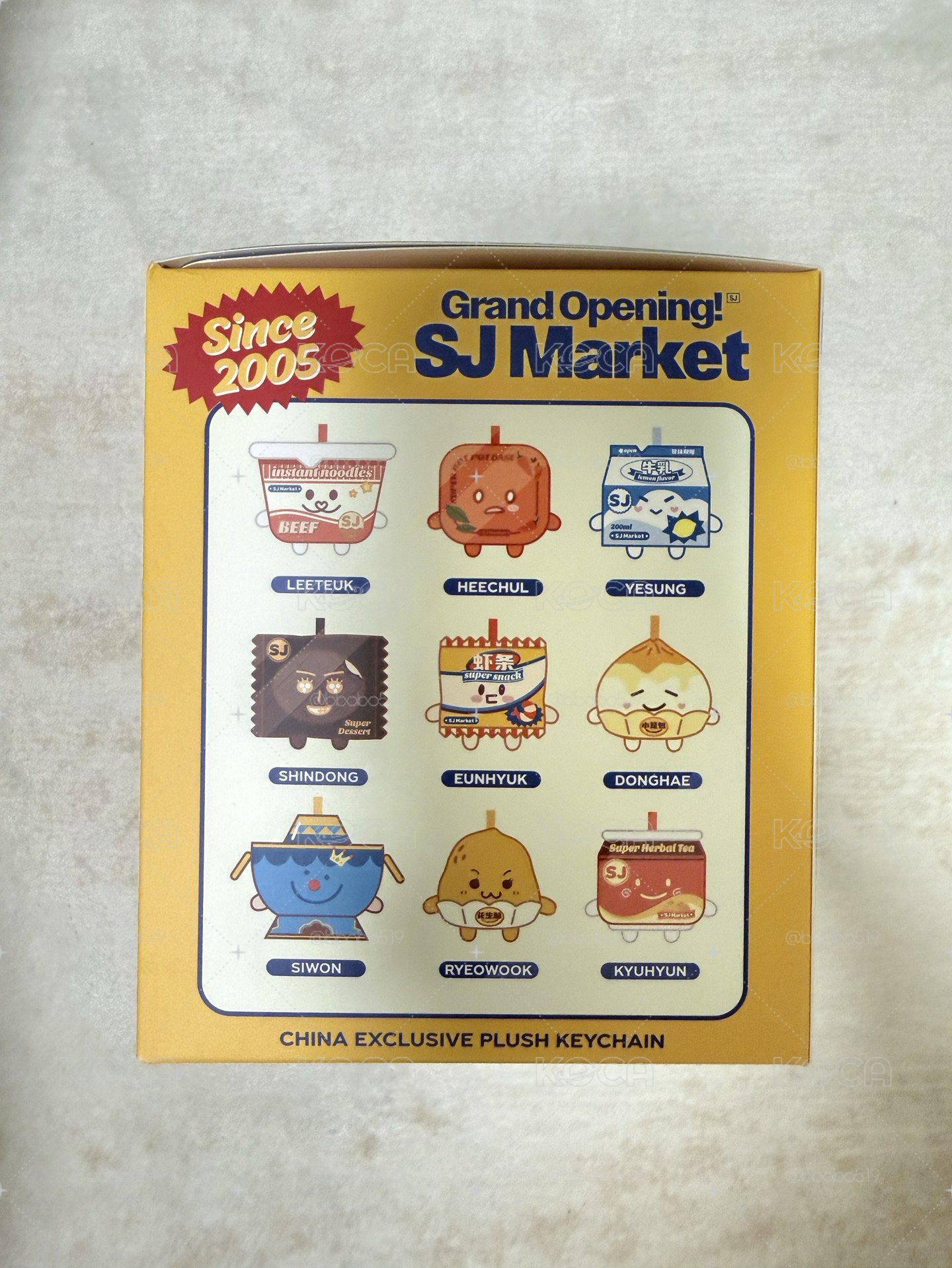 SJ Marker 毛絨娃盲盒 
