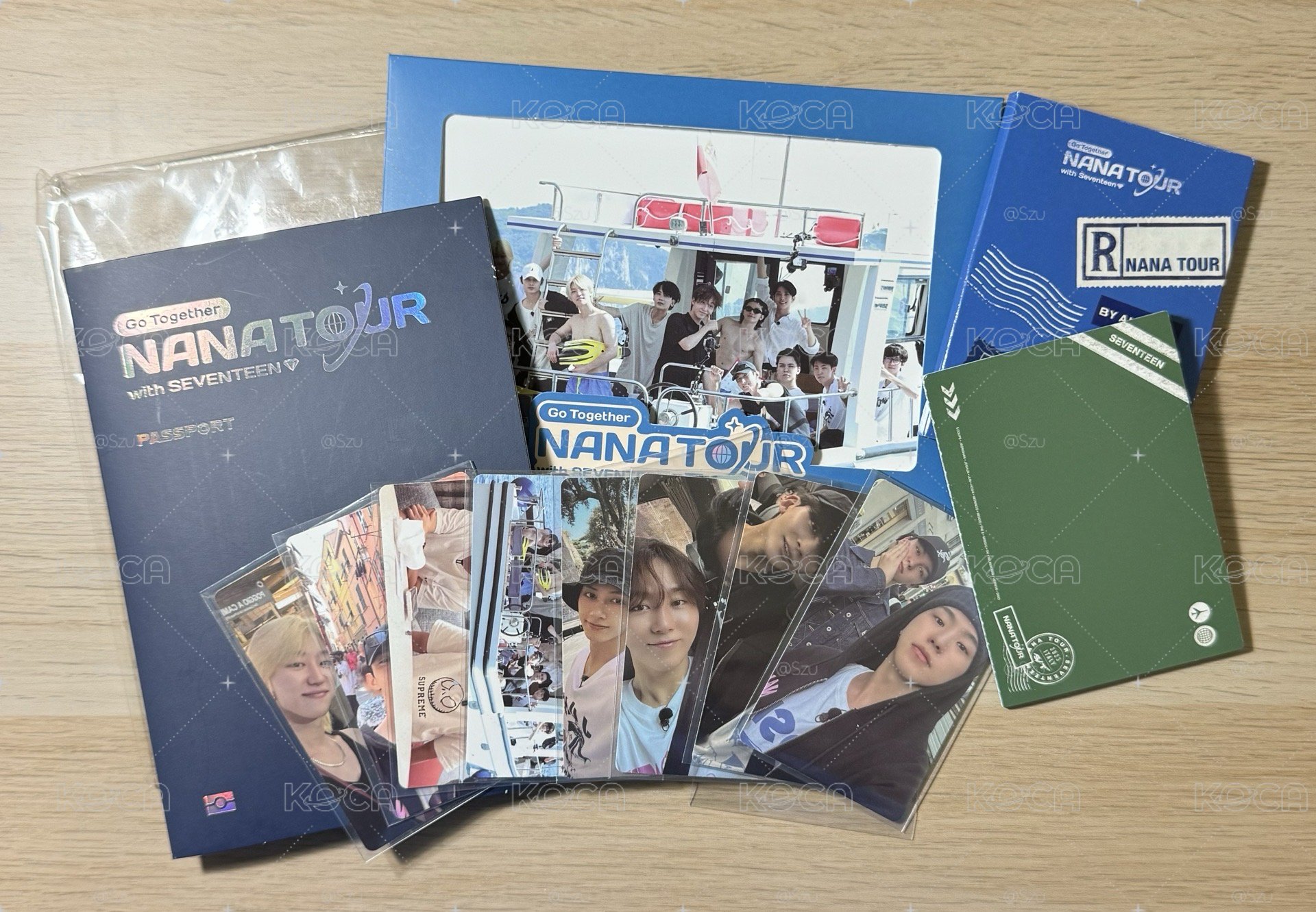 nana tour相框特典+小卡+初販圓佑特典