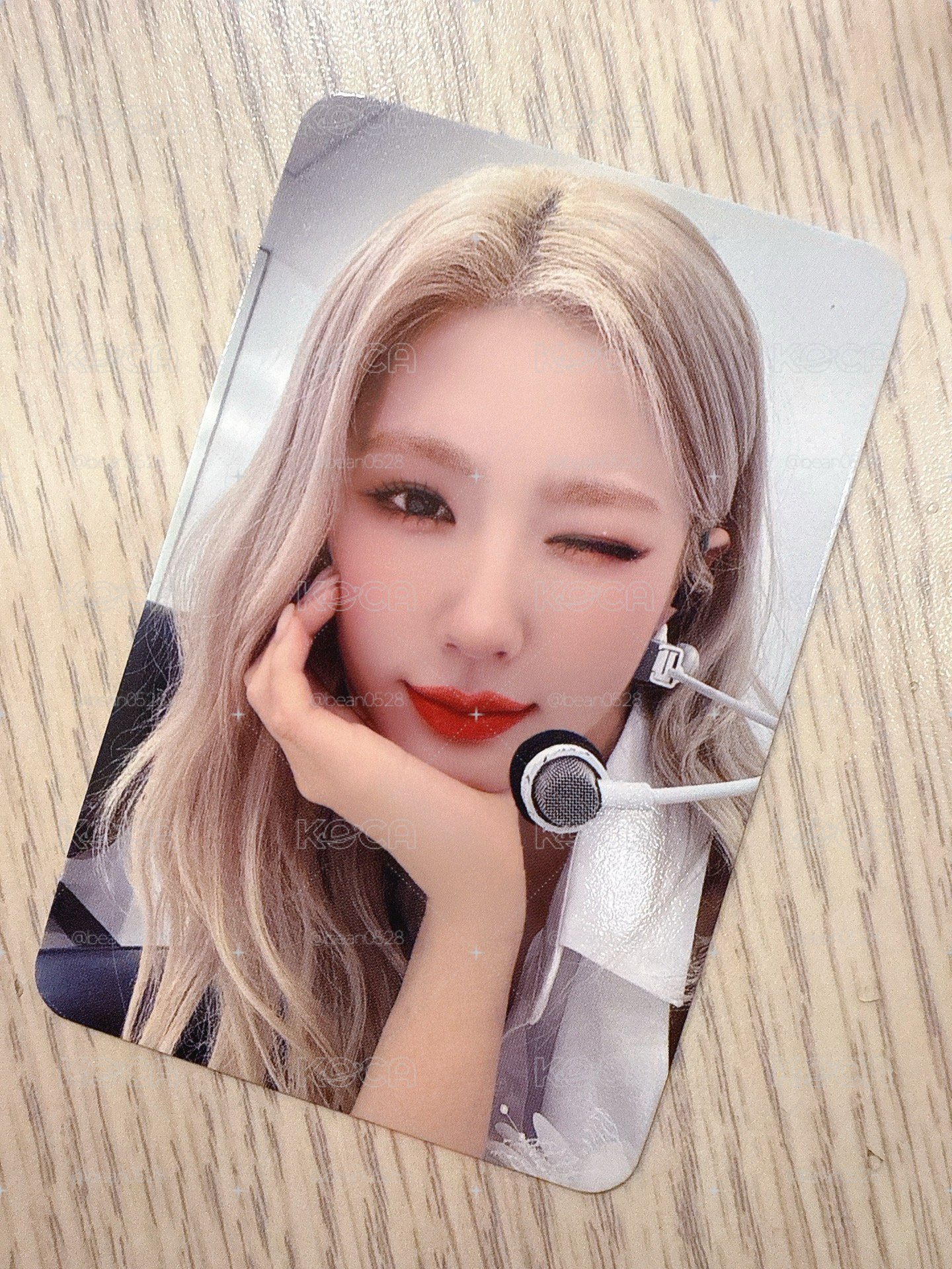 I LOVE bg 2.0 簽售卡 曺薇娟Miyeon