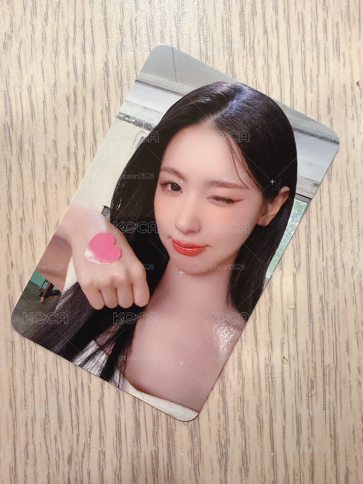 正規二 ms 14.0 簽售卡 愛心貼紙 曺薇娟Miyeon