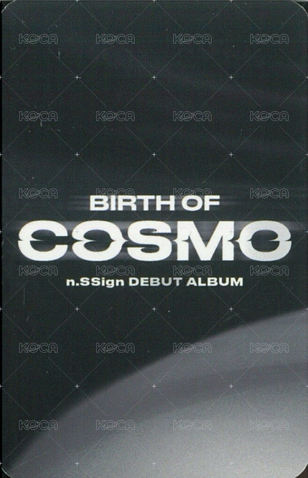 BIRTH OF COSMO  專輯卡 WARMHOLE&FEAST OF LIGHT ver.  背面