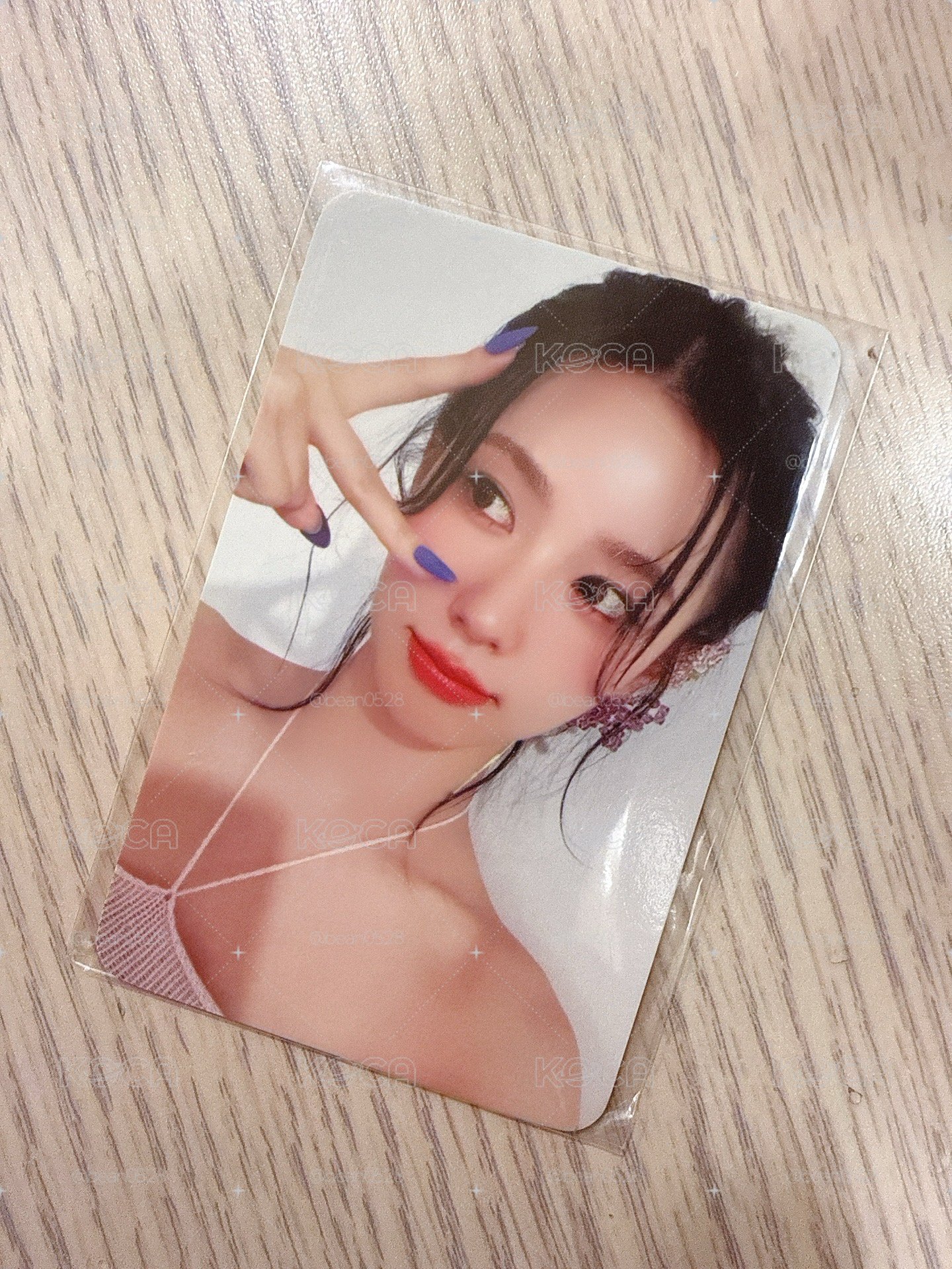 I SWAY wm 1.0 特典卡 曺薇娟Miyeon