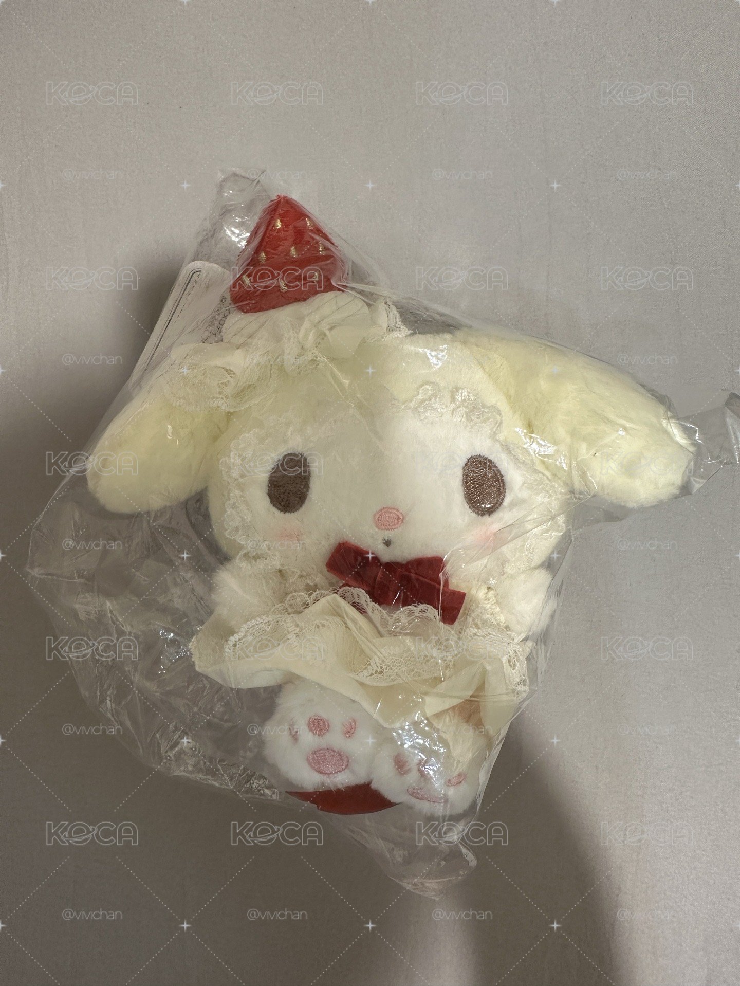美樂蒂新草莓蛋糕購物袋