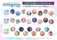 ホログラム缶バッジコレクション/碎閃徽章
