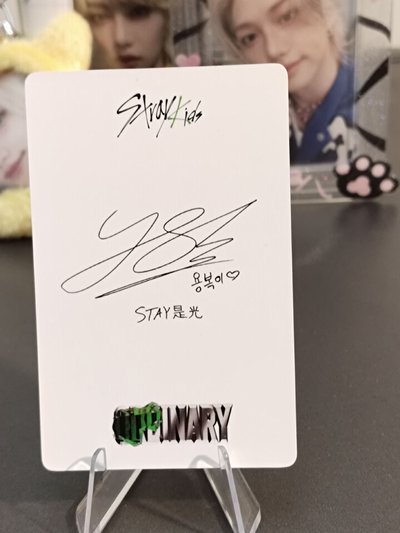 straykids Felix 中文卡背特典卡