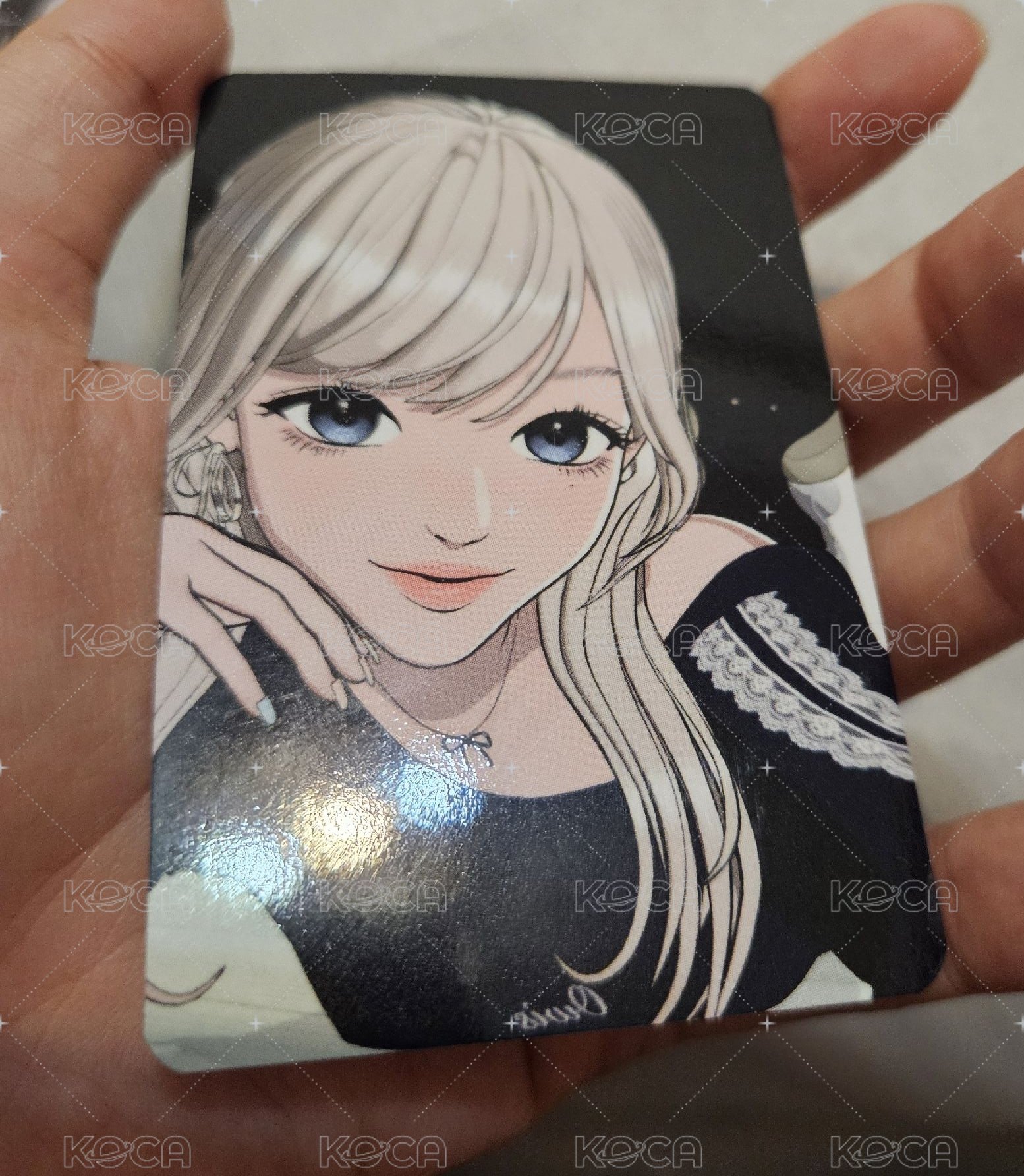 OWIS 迷一 單封 Missing Piece ver.- Summer K4 1.0 簽售卡，近全新，無瑕疵