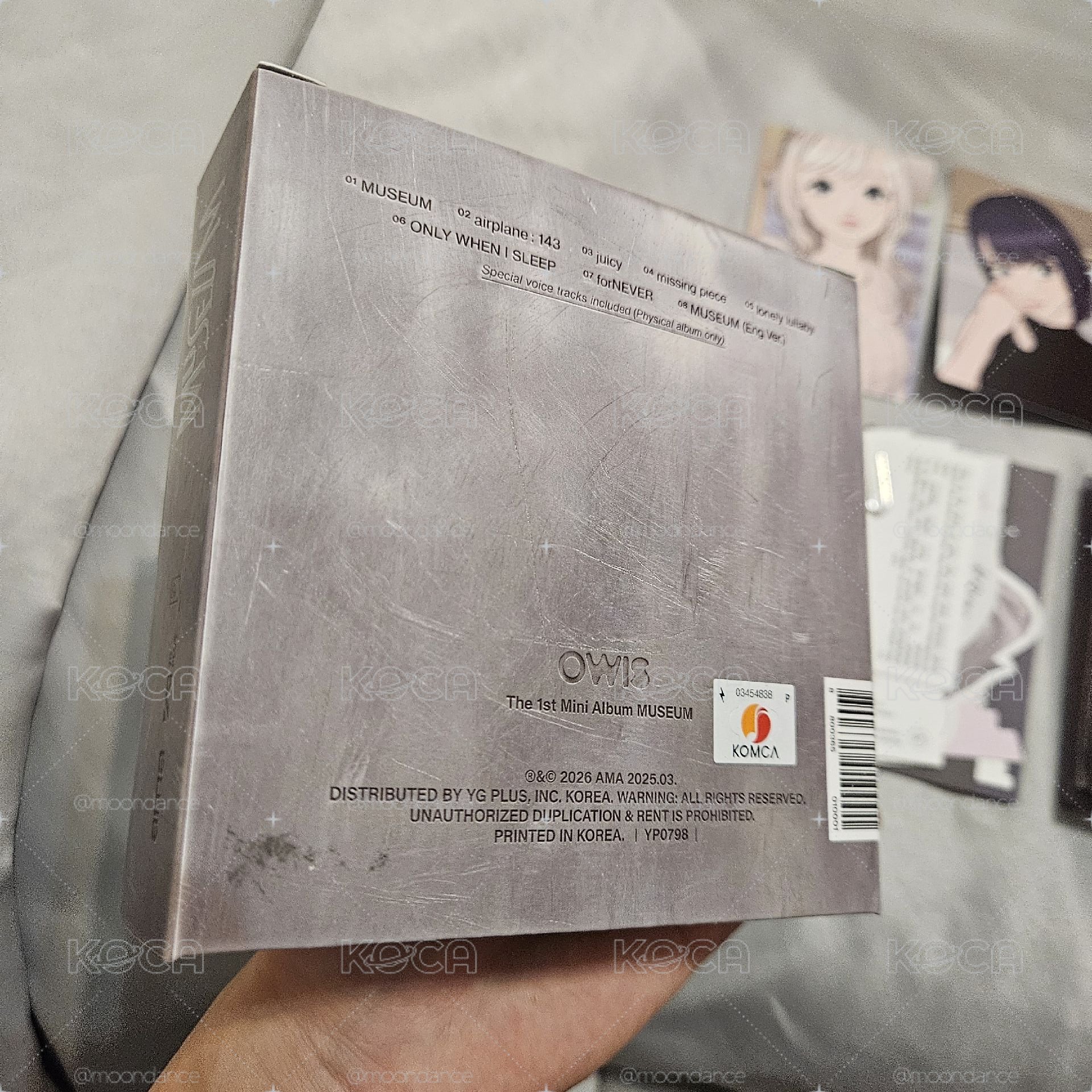 OWIS Missing Piece ver. 單封 - Summer 全專，近全新，皆無瑕疵