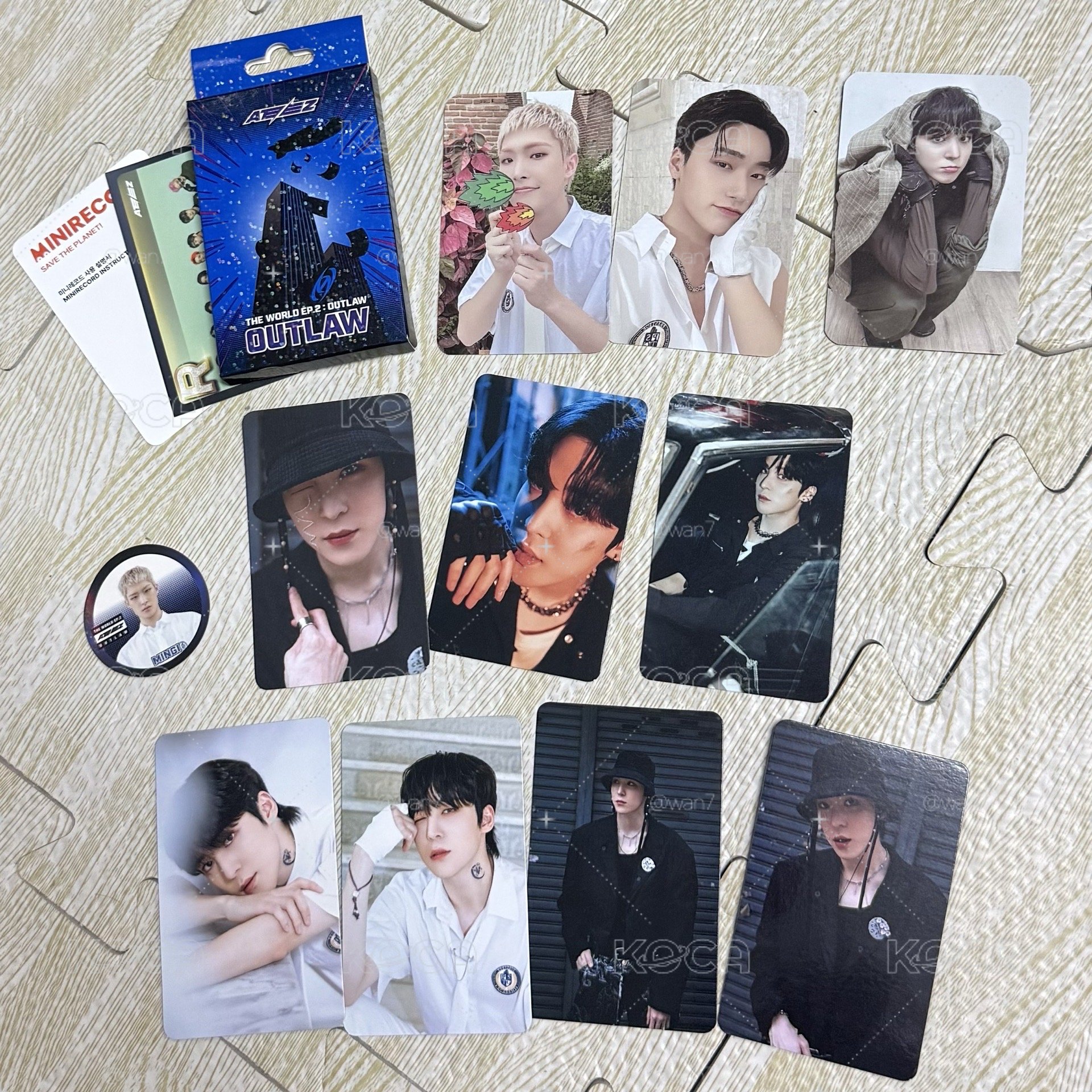 ATEEZ Outlaw 電子專