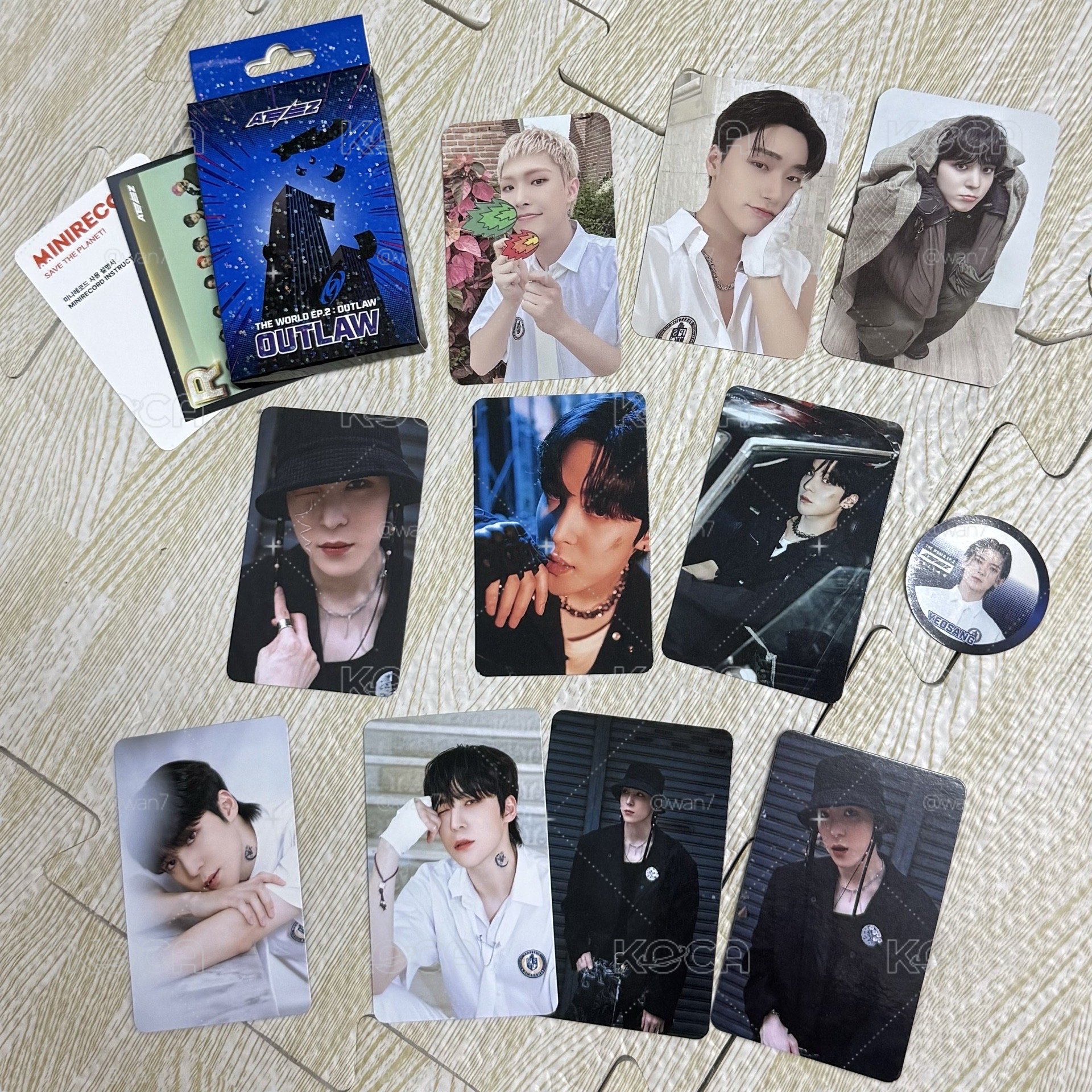 ATEEZ Outlaw 電子專