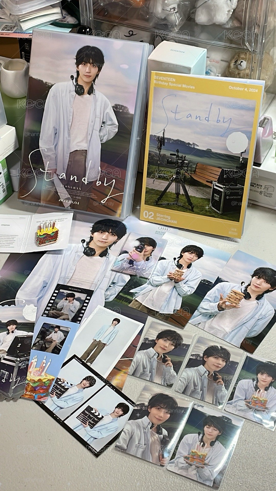 SEVENTEEN 2024生日禮盒 洪知秀 尹淨漢