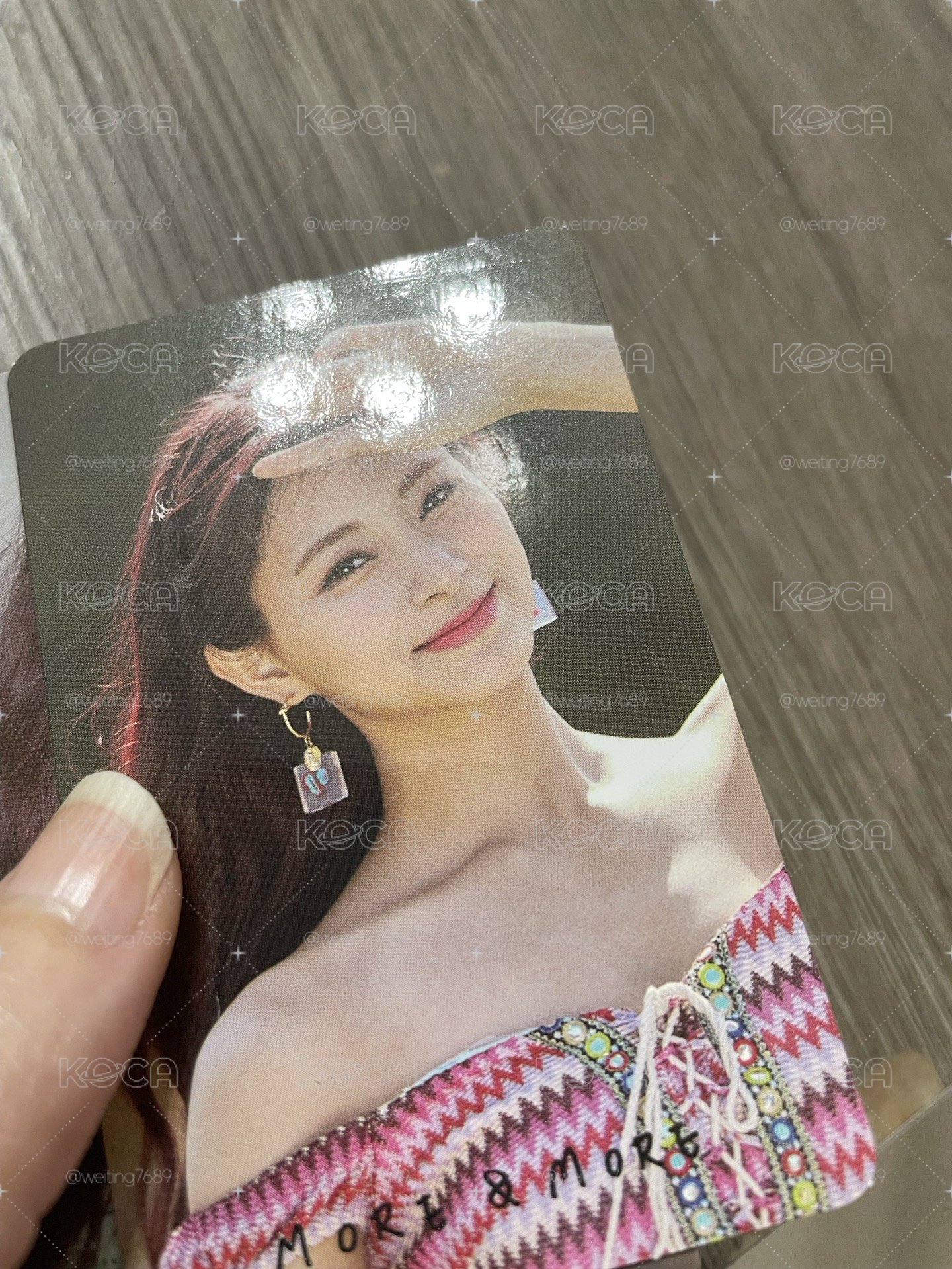 Twice_迷9輯More&More子瑜專卡