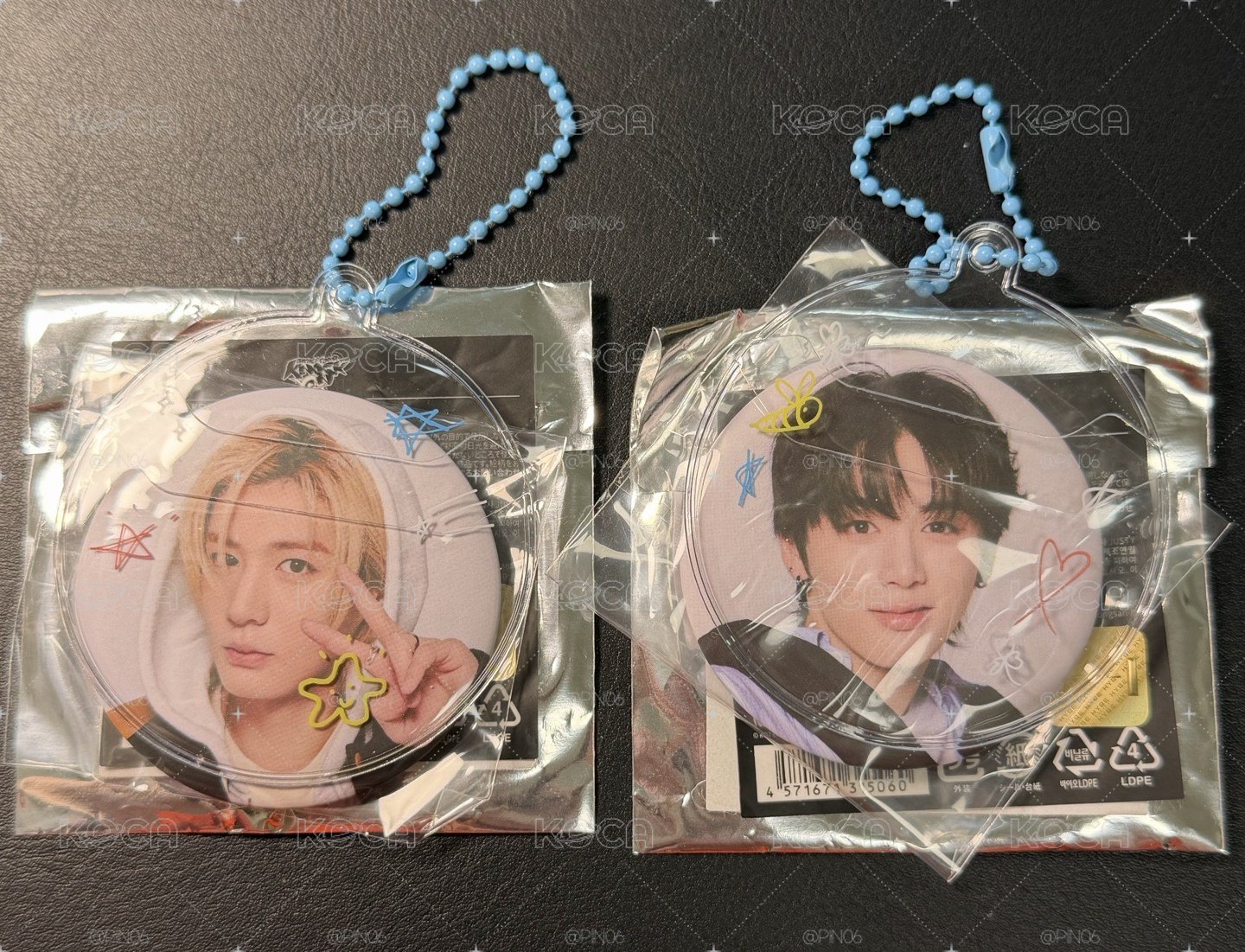 BOYNEXTDOOR  KNOCK ON Vol.1 IN JAPAN徽章吊飾 泰山 李涵