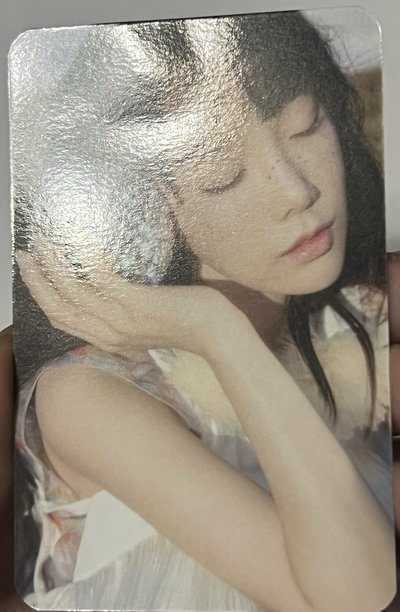 太妍 聖誕演唱會周邊 暖手寶卡