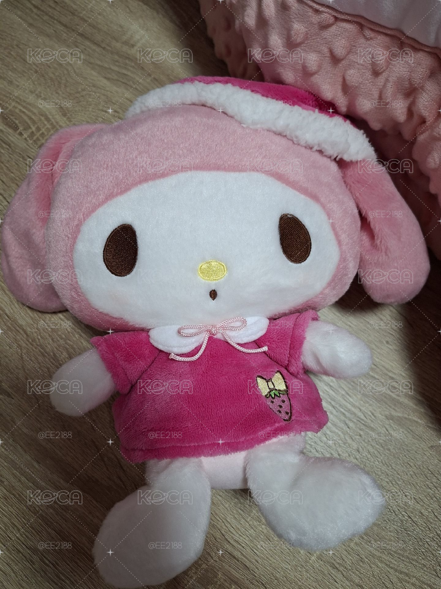 【美樂蒂】草莓睡衣 娃娃🍓稀有品 高約30cm
