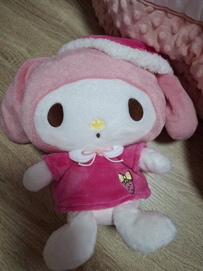 【美樂蒂】草莓睡衣 娃娃🍓稀有品 高約30cm
