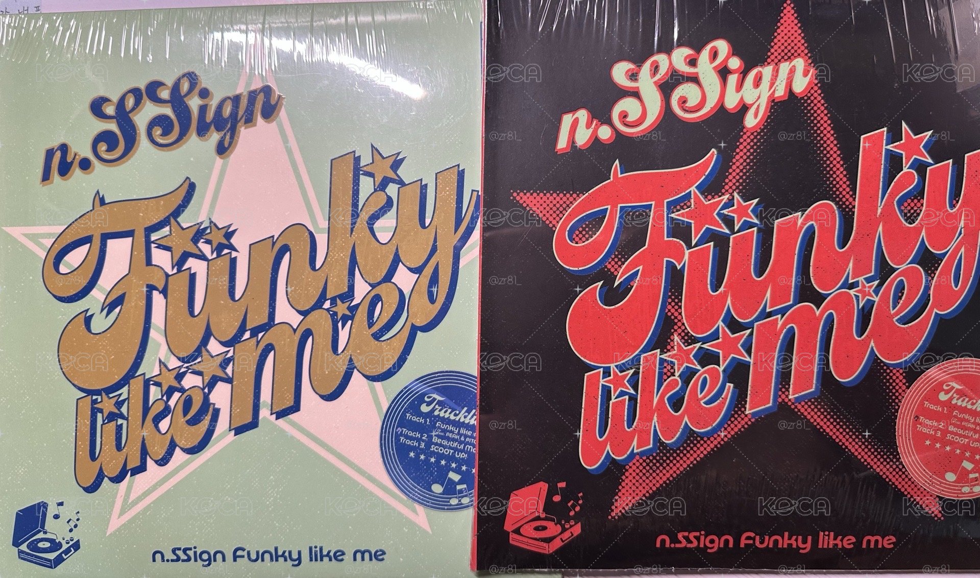 n.SSign Funky like me未拆