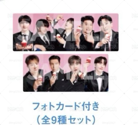 SJ 甜點盤小卡一組(9人) Super junior 日巡周邊