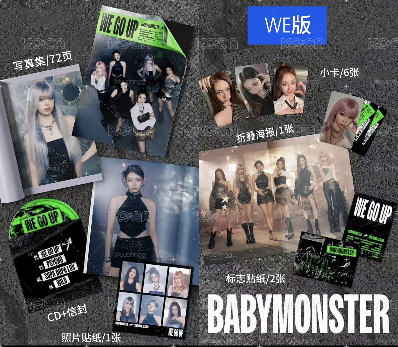 【現貨】寶怪 WE GO UP 專輯 WE Ver.