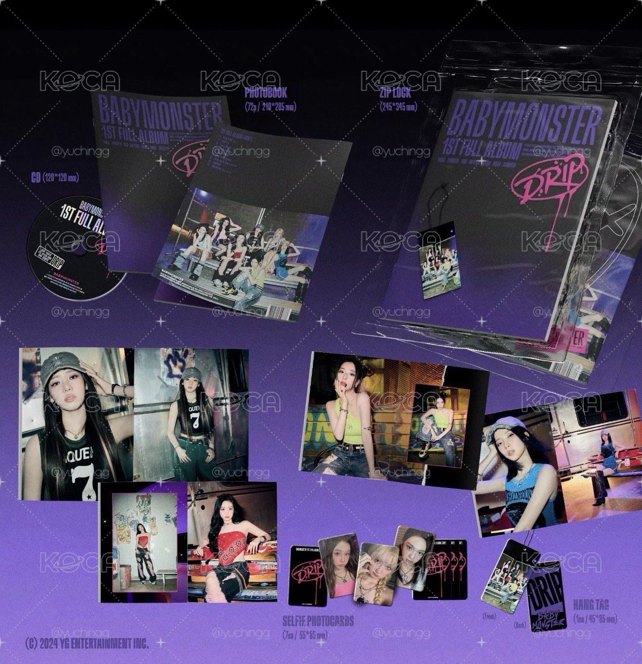 【現貨】寶怪 DRIP 正規一輯 ZIP LOCK ver. 專輯 