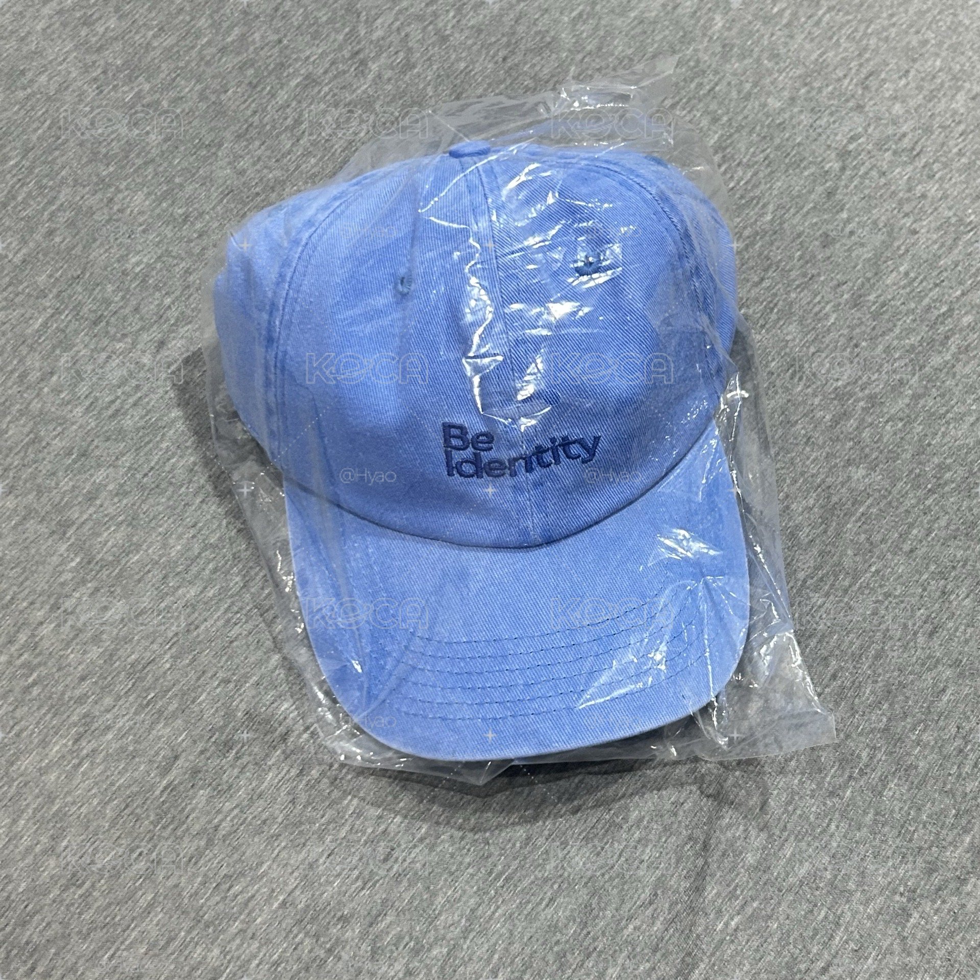 B.I 廣州 簽售 Be identity 藍色 帽子