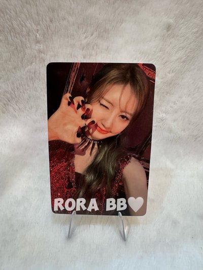 競標 🩵BABYMONSTER RAMI 京東1.0特典 中背