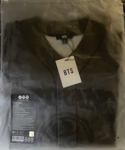 BTS  世巡球衣 金泰亨 V  M號