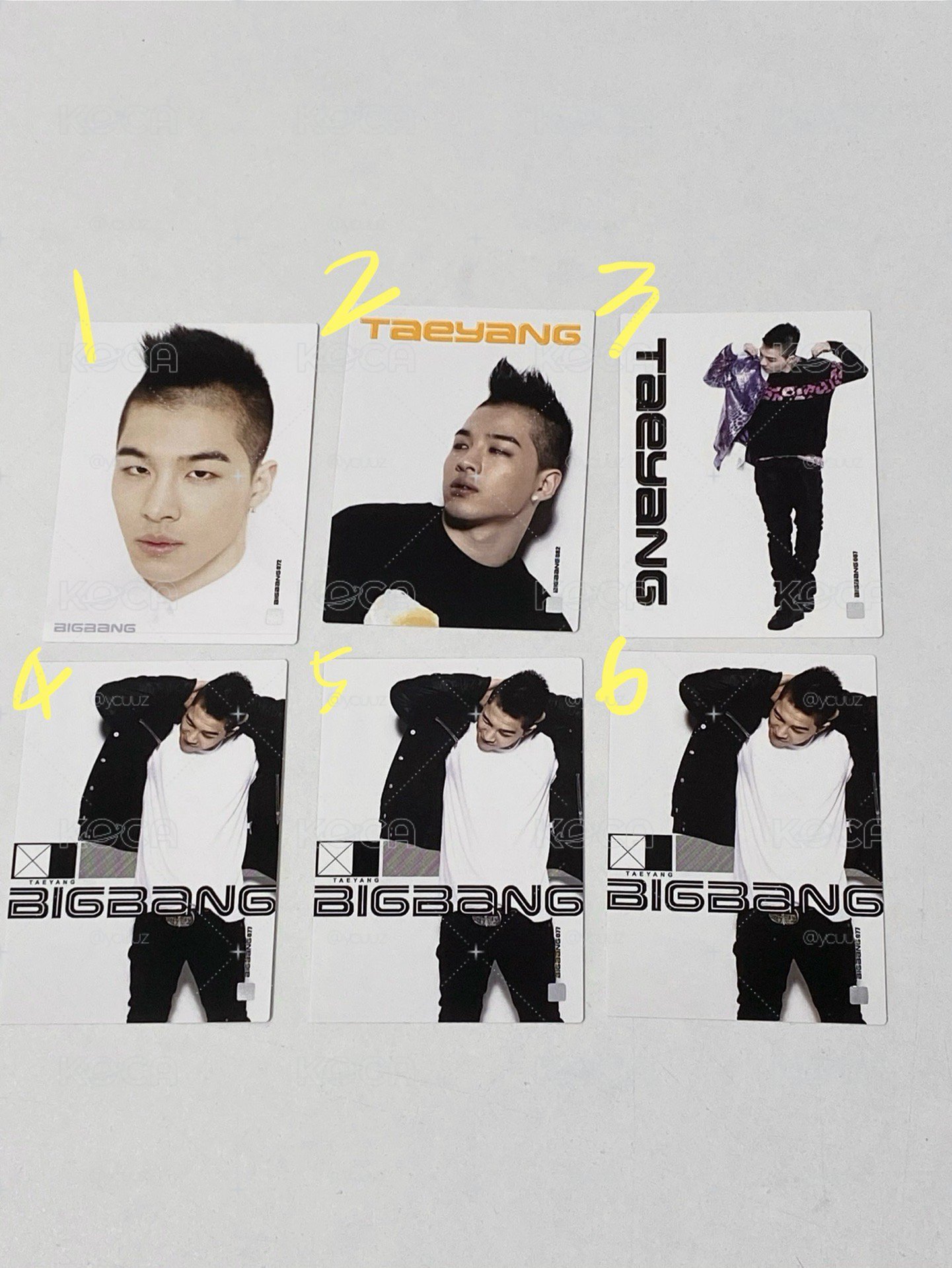 BIGBANG 太陽 骷髏卡