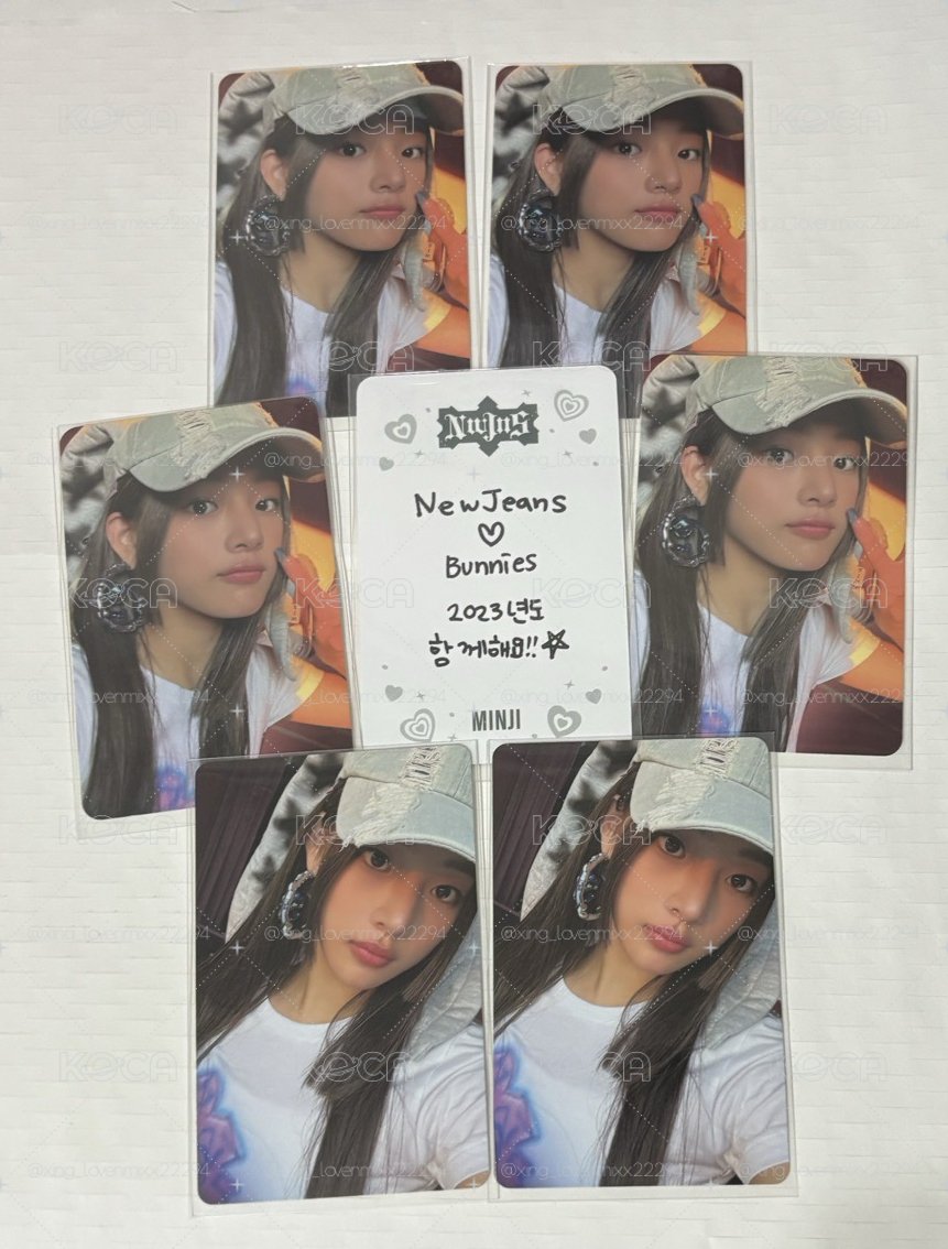 OMG 專輯卡 WVS  B ver. MINJI