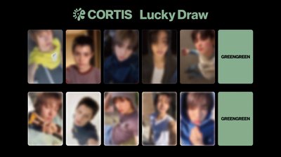 CORTIS二輯日通單特典 環球 日咖 幸運卡 