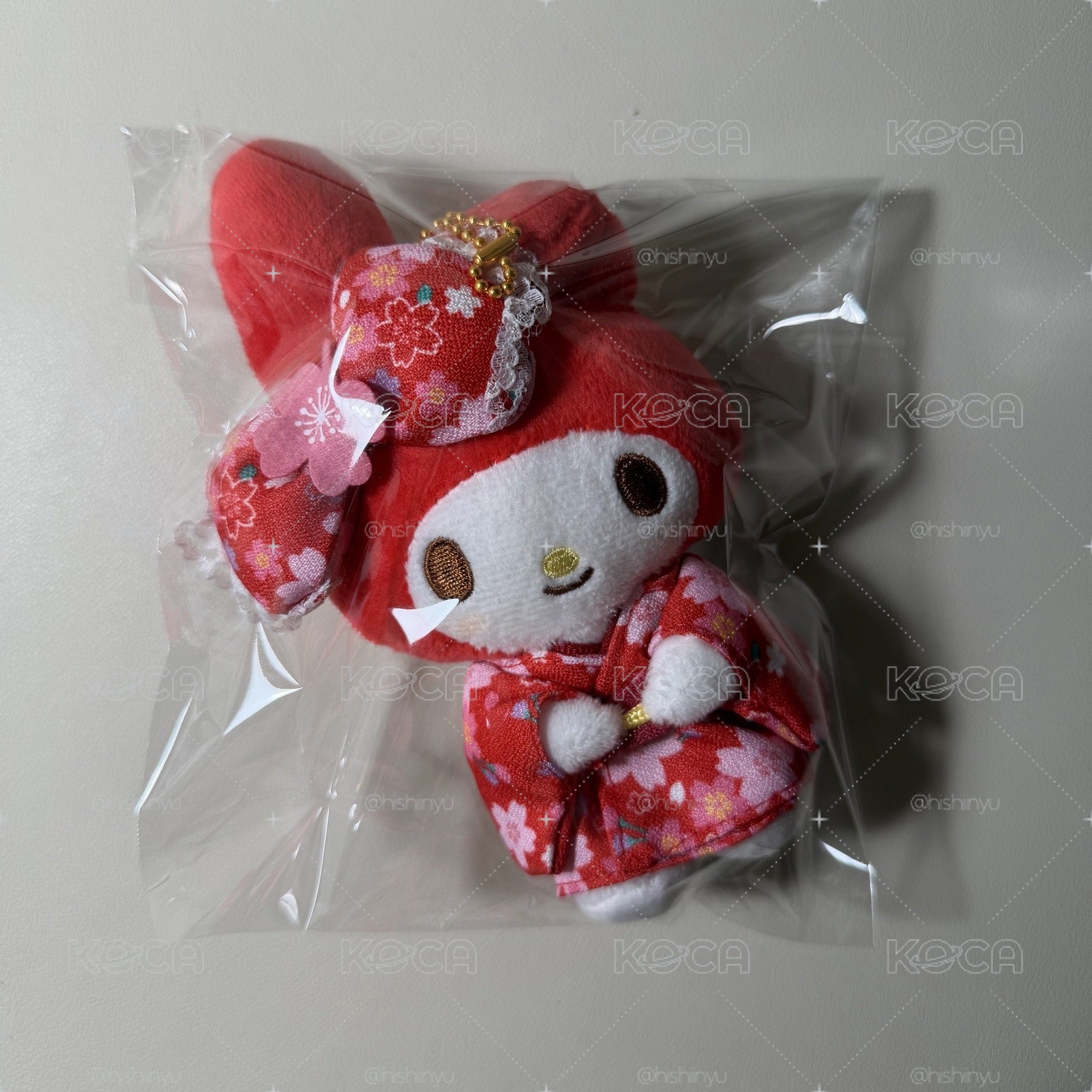 全新美樂蒂櫻花和服吊娃降價售！